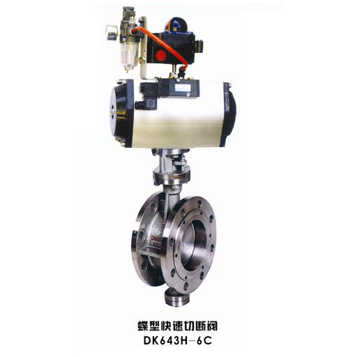 蝶型快(kuai)速切斷閥　　　　　DK643H-6C