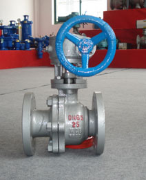 法蘭(lán)鑄鋼蝸輪球(qiu)閥