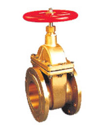 黃銅(tong)法蘭閘閥